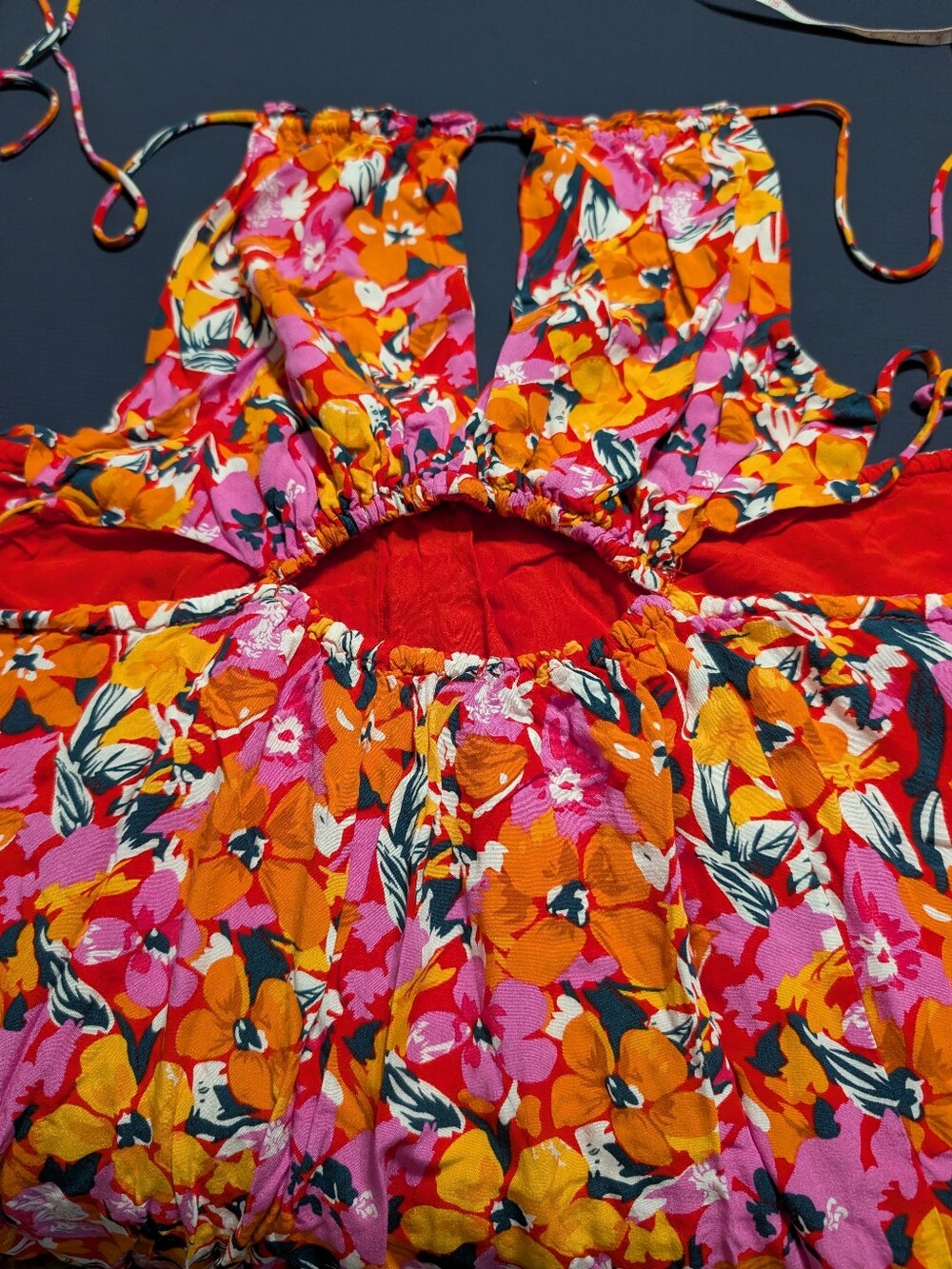 senorita dress size 4 floral - Picture 4 of 6
